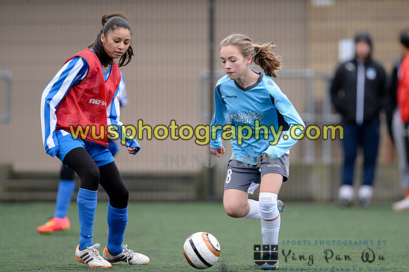 20160109-115118 Old Actonians Girls U14 v Young Hackney Belles U14