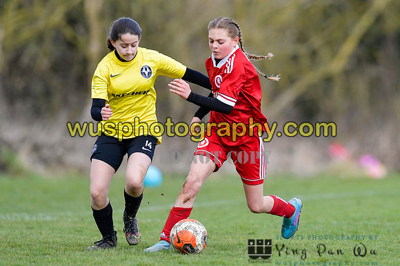 20220312-123637C Watford Ladies FC U14 Warriors v Welling United Girls U14