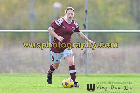 20221119-105839A Tottenham Hotspur Women FC Academy U15 v West Ham United Academy Girls U15