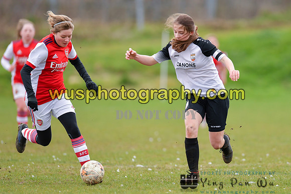 20220305-133705 London Bees Academy U14 v Arsenal FC Girls U13