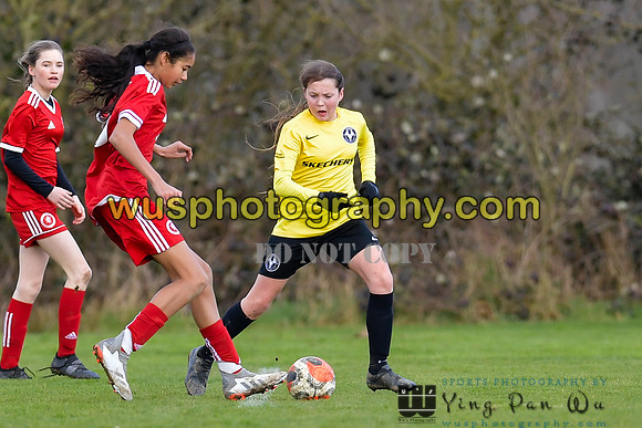 20220312-125535 Watford Ladies FC U14 Warriors v Welling United Girls U14