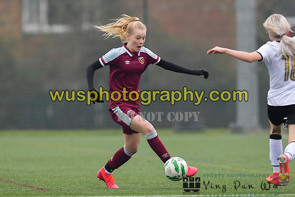 20220115-142541 West Ham United Academy Girls U14 v Notts County FC Girls U14