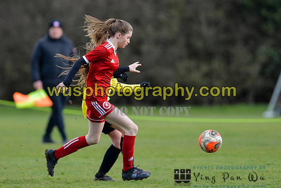20220312-122539 Watford Ladies FC U14 Warriors v Welling United Girls U14
