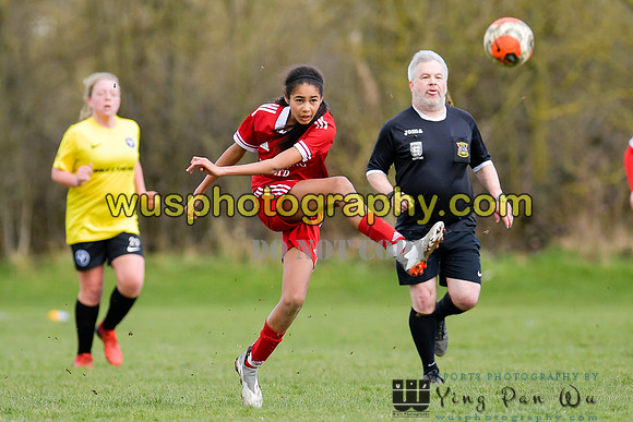 20220312-123815B Watford Ladies FC U14 Warriors v Welling United Girls U14