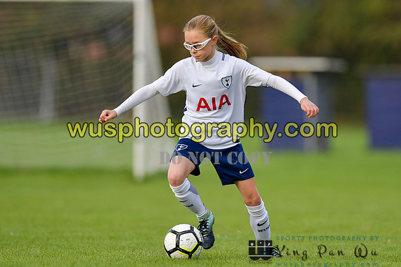 20171028-103346 Tottenham Hotspur Girls U11 v St Albans City Youth Girls U11 South