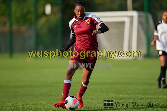 20211211-105126A West Ham United Academy Girls U16 v London Bees Academy U16