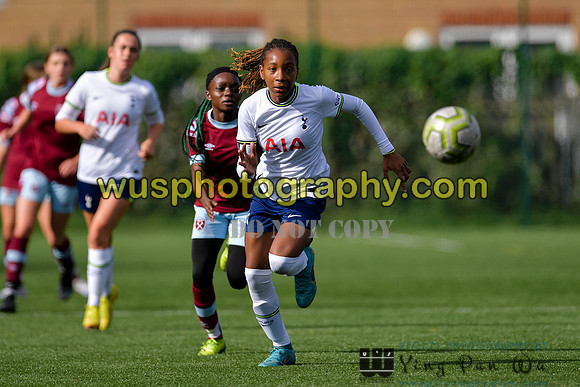 20220924-103818A West Ham United Academy Girls U15 v Tottenham Hotspur Women FC Academy U15