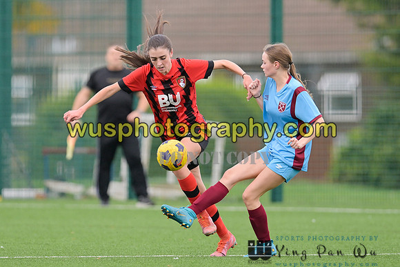 20221022-144525 West Ham United Performance Girls U16 v AFC Bournemouth Girls U16
