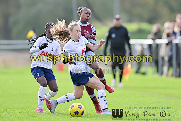 20221119-105850F Tottenham Hotspur Women FC Academy U15 v West Ham United Academy Girls U15