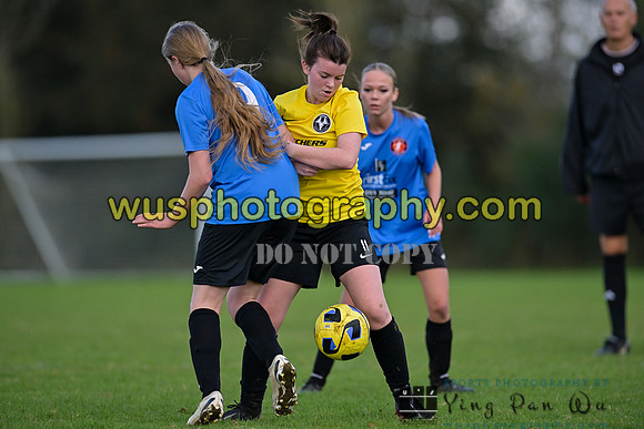 20231014-122143 Watford Ladies FC U18 Hornets v Broxbourne United Girls U17 Purples