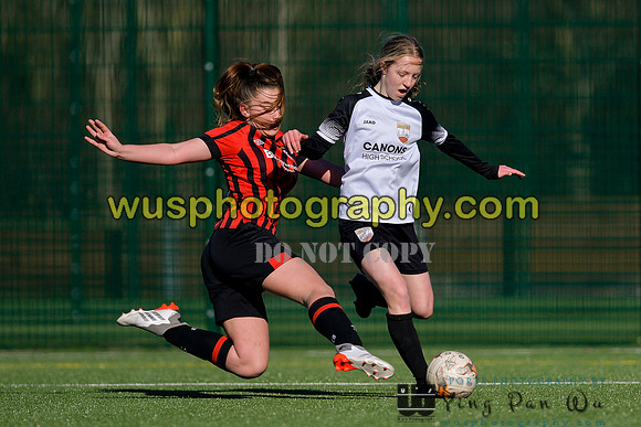 20220319-152149A London Bees Academy U14 v AFC Bournemouth Girls U14