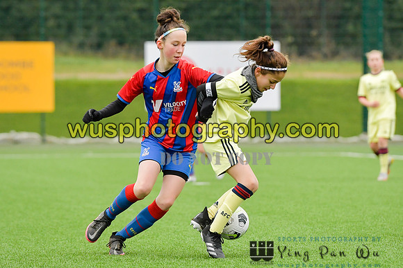 20220122-145705 Crystal Palace FC Girls U12 v Arsenal FC Girls U12