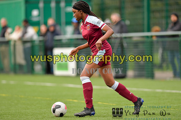20211211-113906A West Ham United Academy Girls U16 v London Bees Academy U16