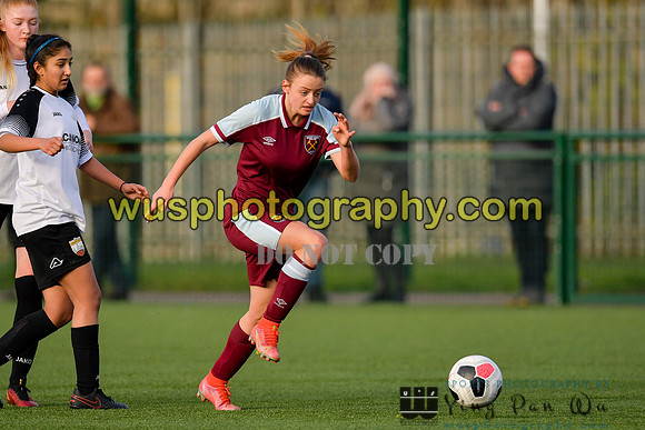 20211211-105717E West Ham United Academy Girls U16 v London Bees Academy U16