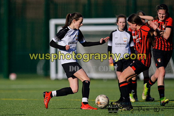 20220319-154611 London Bees Academy U14 v AFC Bournemouth Girls U14