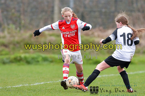 20220305-134710 London Bees Academy U14 v Arsenal FC Girls U13