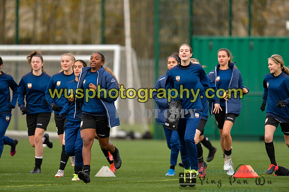 20211211-101410 West Ham United Academy Girls U16 v London Bees Academy U16