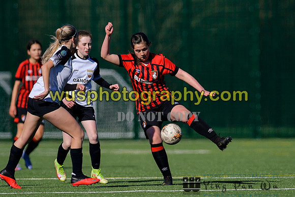 20220319-143841 London Bees Academy U14 v AFC Bournemouth Girls U14