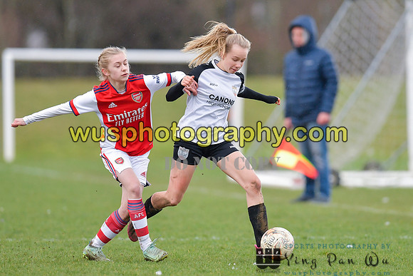 20220305-135945 London Bees Academy U14 v Arsenal FC Girls U13