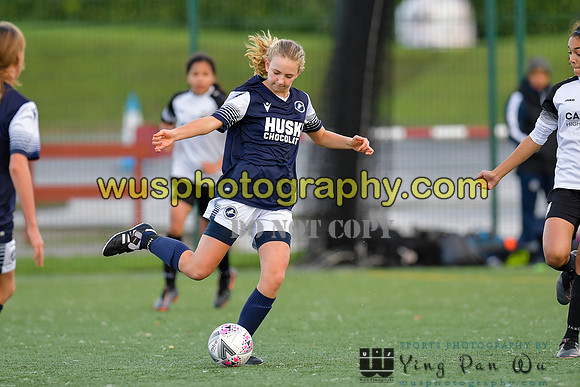 20201031-150328 London Bees Academy U14 v Millwall Lionesses Girls U14
