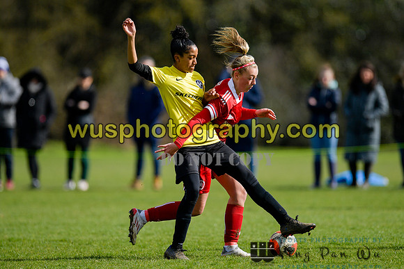 20220312-121012B Watford Ladies FC U14 Warriors v Welling United Girls U14