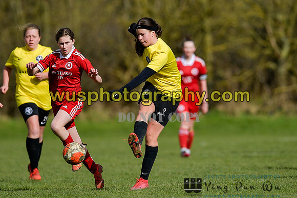 20220312-133420 Watford Ladies FC U14 Warriors v Welling United Girls U14