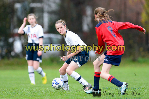 20151128-115054 Tottenham Hotspur Girls U14 v Hoddesdon Owls U14
