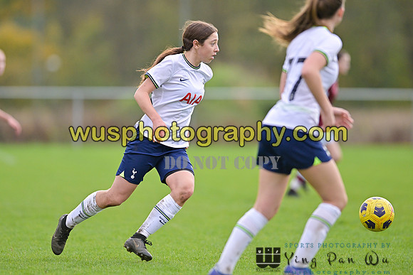 20221119-113053 Tottenham Hotspur Women FC Academy U15 v West Ham United Academy Girls U15