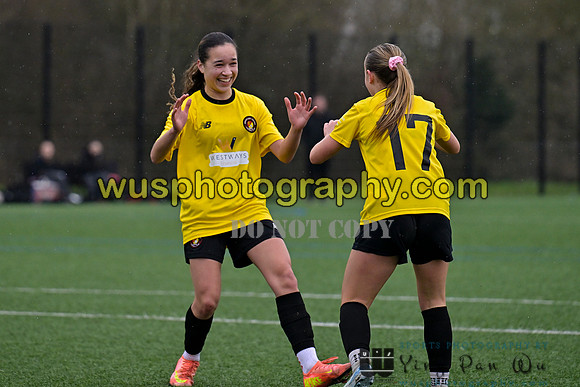 20250215-153011 Welling United Academy Girls U16 v Ebbsfleet United Girls U16