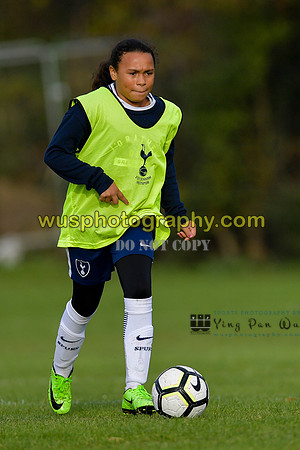 20171028-100935-2 Tottenham Hotspur Girls U11 v St Albans City Youth Girls U11 South