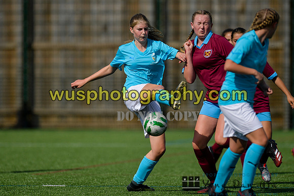 20210911-140439 West Ham United Girls U14 v South Gloucestershire JPL RTC U14