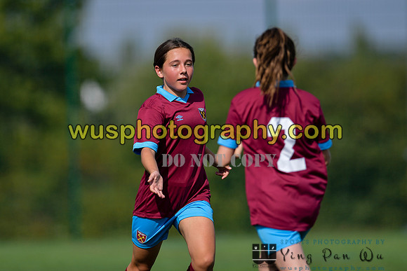 20210911-141015A West Ham United Girls U14 v South Gloucestershire JPL RTC U14