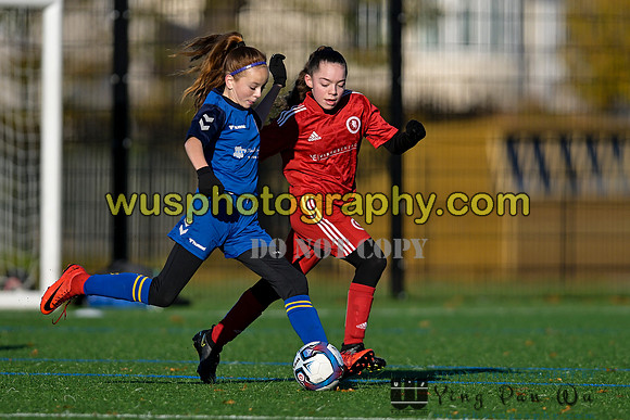 20221210-114950 Welling United FC Girls U13 v Hashtag United FC Girls U13