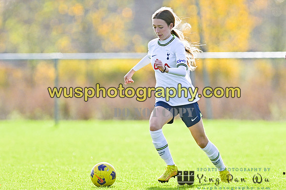 20221119-103347 Tottenham Hotspur Women FC Academy U15 v West Ham United Academy Girls U15