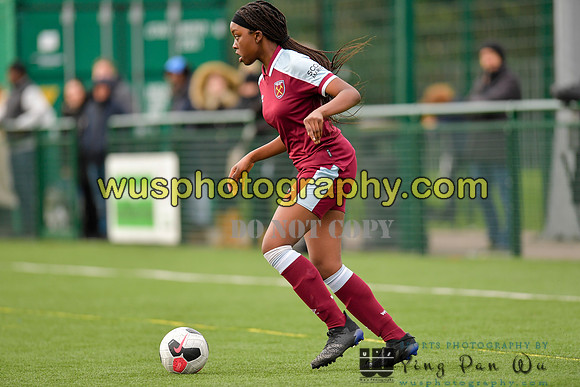 20211211-113906 West Ham United Academy Girls U16 v London Bees Academy U16