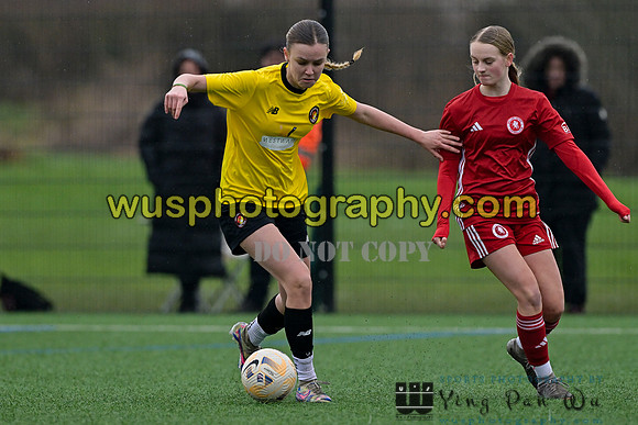 20250215-155543 Welling United Academy Girls U16 v Ebbsfleet United Girls U16