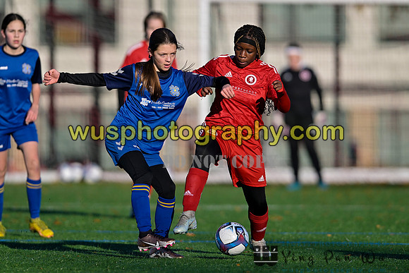 20221210-114201 Welling United FC Girls U13 v Hashtag United FC Girls U13