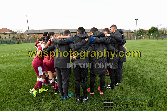 20211211-103633 West Ham United Academy Girls U16 v London Bees Academy U16