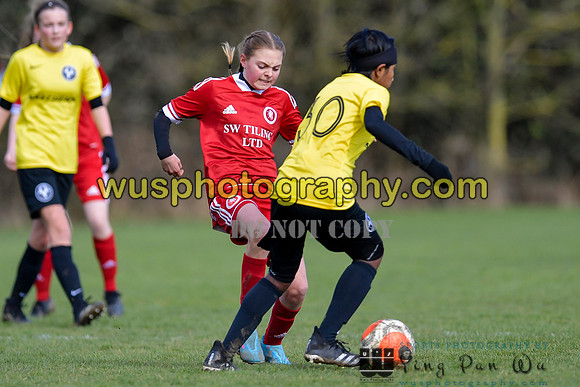 20220312-122944 Watford Ladies FC U14 Warriors v Welling United Girls U14