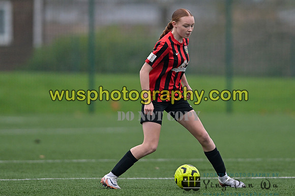 20241130-100410 West Ham United Warriors Girls U14 v Fareham Town Youth FC Girls U14