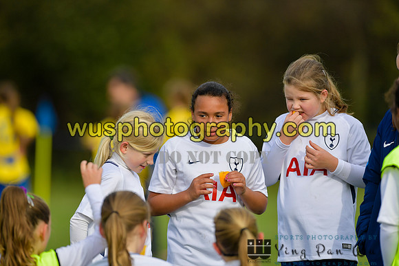 20171028-110045-2 Tottenham Hotspur Girls U11 v St Albans City Youth Girls U11 South
