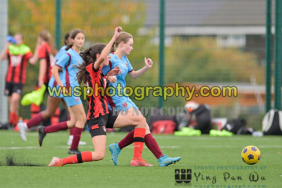 20221022-144529 West Ham United Performance Girls U16 v AFC Bournemouth Girls U16