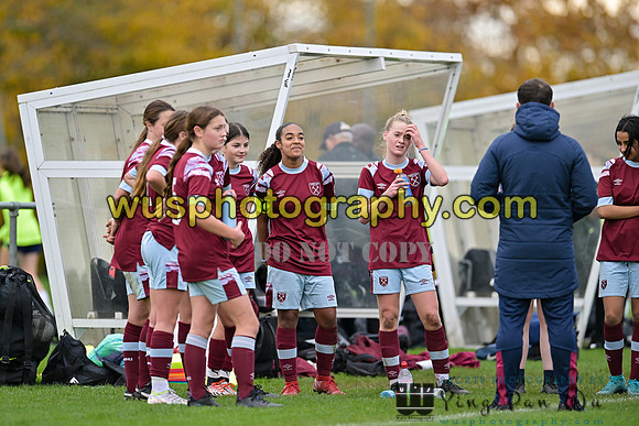 20221119-114150 Tottenham Hotspur Women FC Academy U15 v West Ham United Academy Girls U15