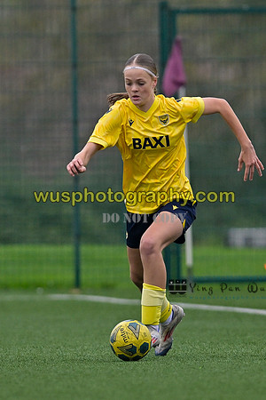 20241109-103824 West Ham United Performance Claret Girls U14 v Oxford United Girls U14