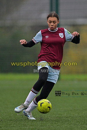 20241130-100926 West Ham United Warriors Girls U14 v Fareham Town Youth FC Girls U14