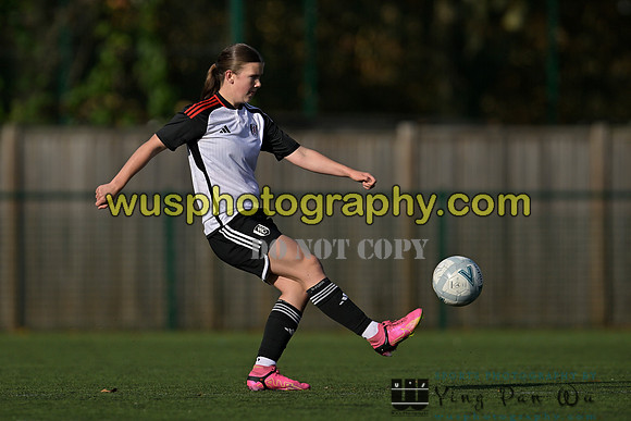 20231028-103951A Millwall Lionessness U17 U18 v Fulham FC Women U17 U18