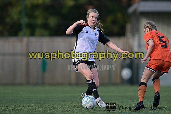 20231028-104126B Millwall Lionessness U17 U18 v Fulham FC Women U17 U18