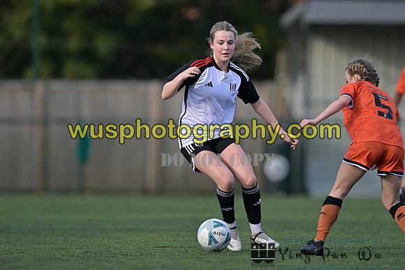 20231028-104126C Millwall Lionessness U17 U18 v Fulham FC Women U17 U18