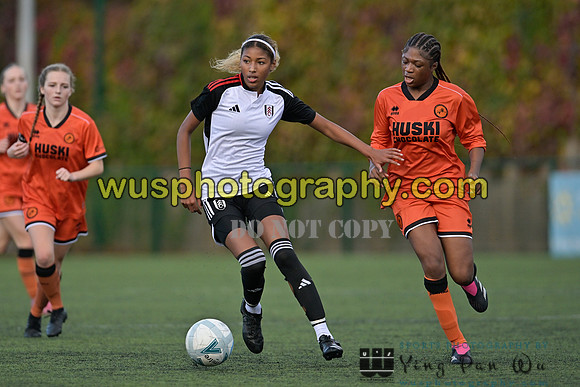 20231028-104351C Millwall Lionessness U17 U18 v Fulham FC Women U17 U18