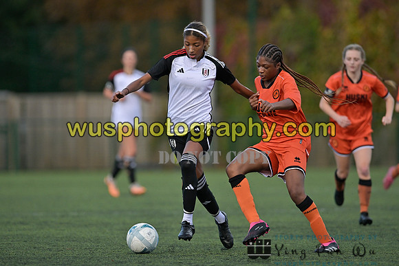 20231028-104352 Millwall Lionessness U17 U18 v Fulham FC Women U17 U18